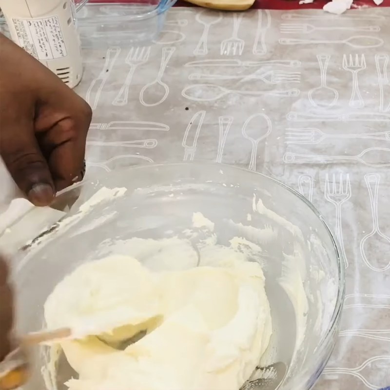 Bước 5 Làm nhân kem Bánh macaron bằng bột mì