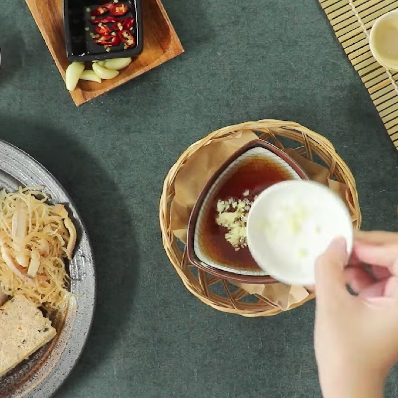 Bước 3 Pha nước mắm Nước mắm ăn cơm tấm