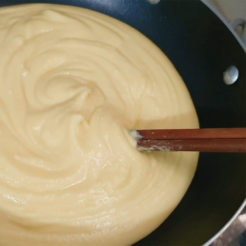 Bước 5 Sên nhân đậu xanh Bánh Quy khoai lang tím