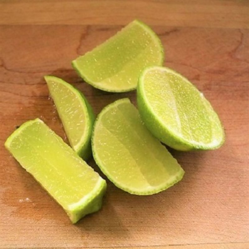 Bước 1 Sơ chế nguyên liệu Mojito phúc bồn tử biển xanh