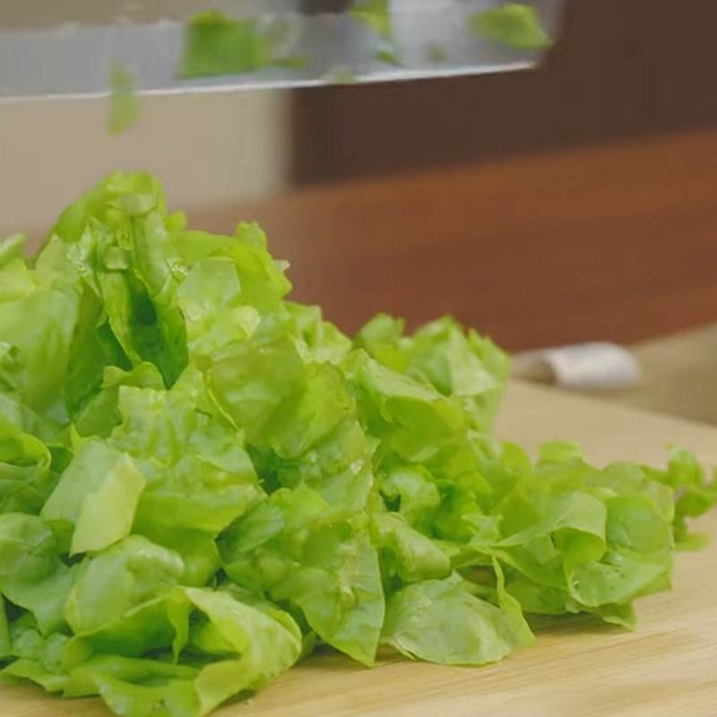 Bước 1 Sơ chế nguyên liệu Salad rau củ thập cẩm
