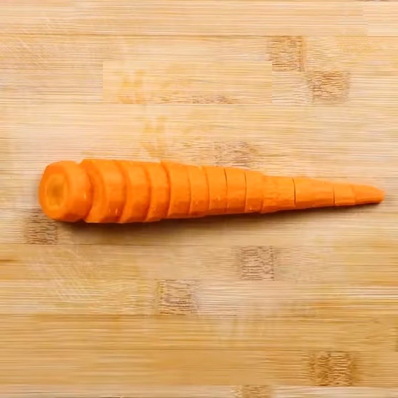 Bước 1 Sơ chế nguyên liệu Sinh tố cam cà rốt
