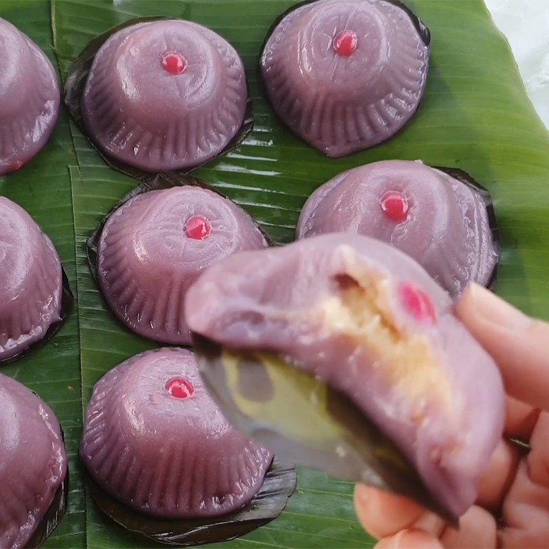 Bước 8 Thành phẩm Bánh Quy khoai lang tím