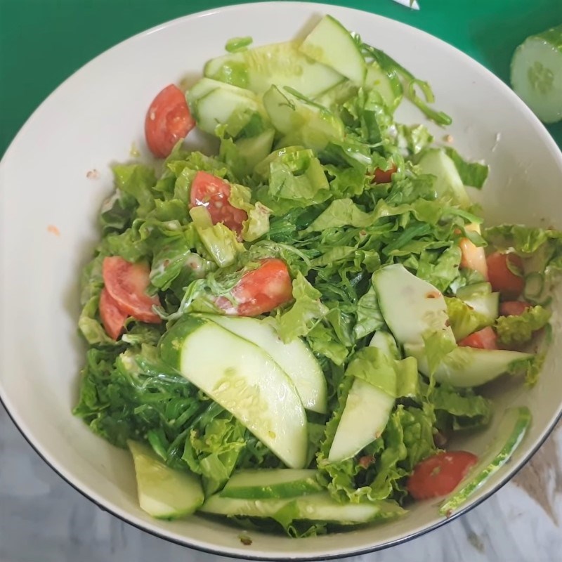 2 Cách Làm Salad Xà Lách Dưa Chuột Thanh Mát, Bổ Dưỡng