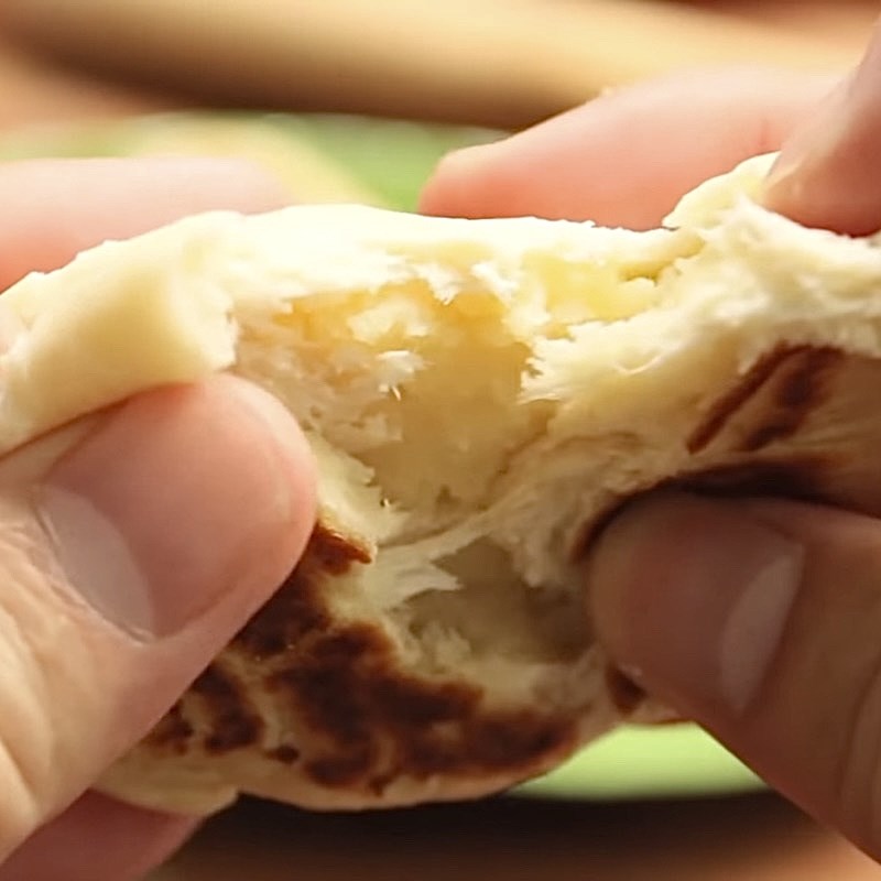 Bước 6 Thành phẩm Bánh mì ngọt nhân đậu xanh bằng chảo chống dính
