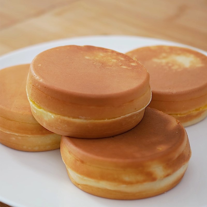 Bước 5 Thành phẩm Bánh kếp trứng sữa