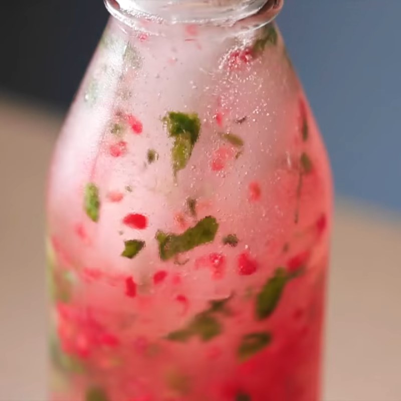 Bước 3 Thành phẩm Mojito phúc bồn tử không cồn