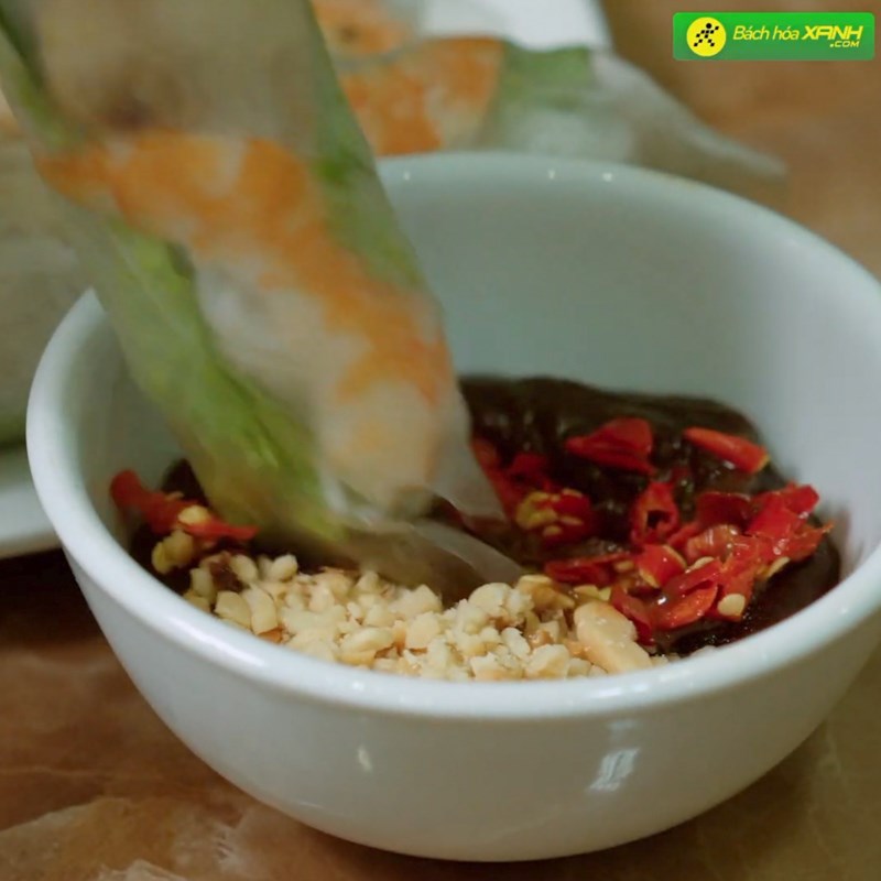 Bước 2 Thành phẩm Nước chấm tương đen đậu phộng