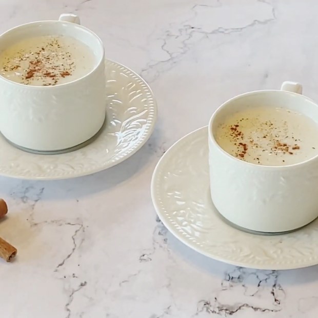 Bước 3 Thành phẩm Sữa quế