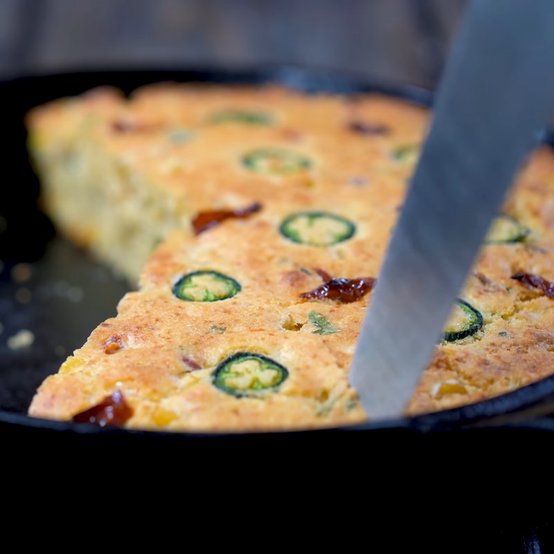 Bước 6 Thành phẩm Bánh cornbread mặn