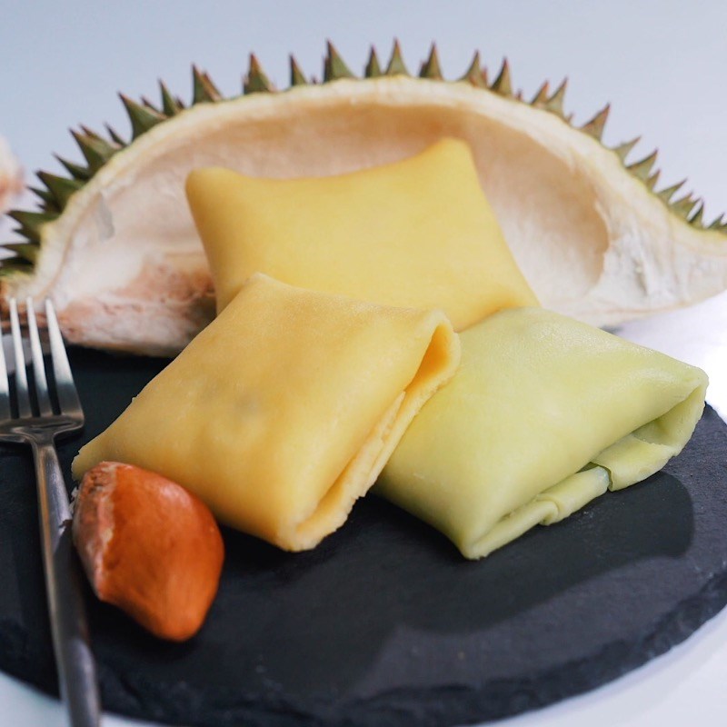 Bước 7 Thành phẩm Bánh Crepe sầu riêng