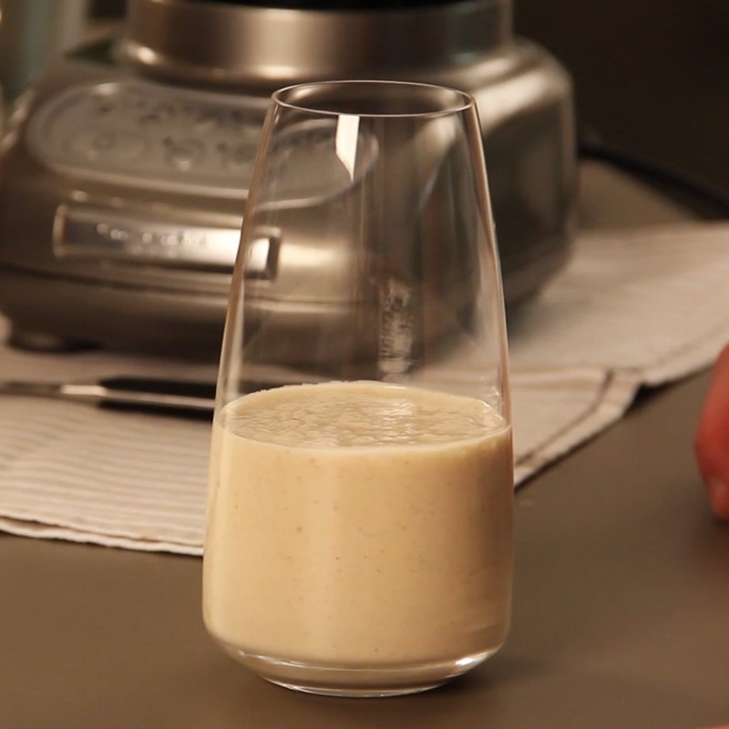 Bước 3 Thành phẩm Sinh tố chuối bơ đậu phộng sữa chua