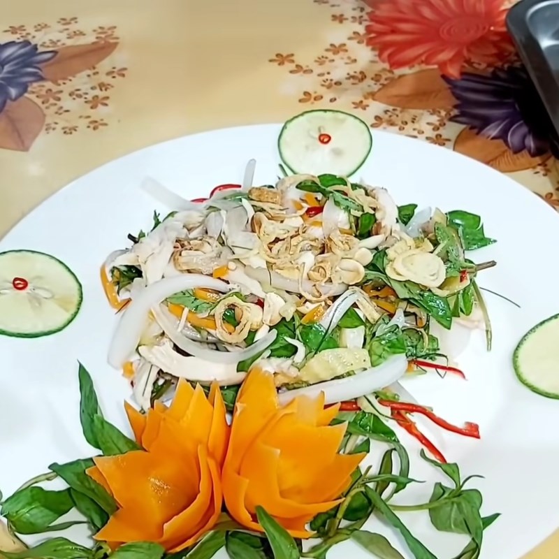 Bước 5 Thành phẩm Nộm gà xé phay