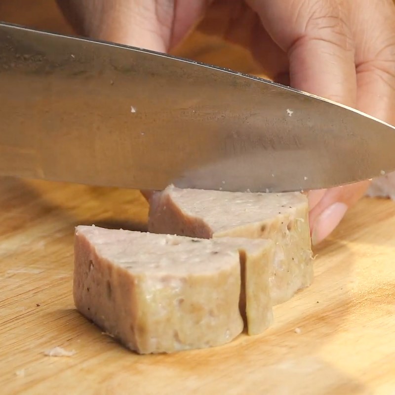 Bước 8 Thành phẩm Chả lụa bằng máy xay sinh tố