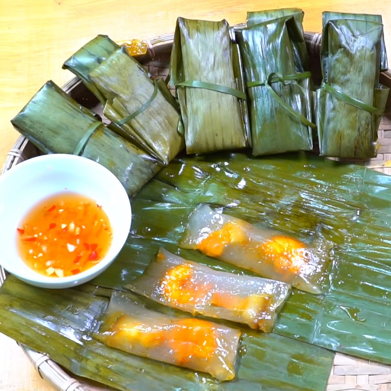 Bước 7 Thành phẩm Bánh bột lọc lá chuối