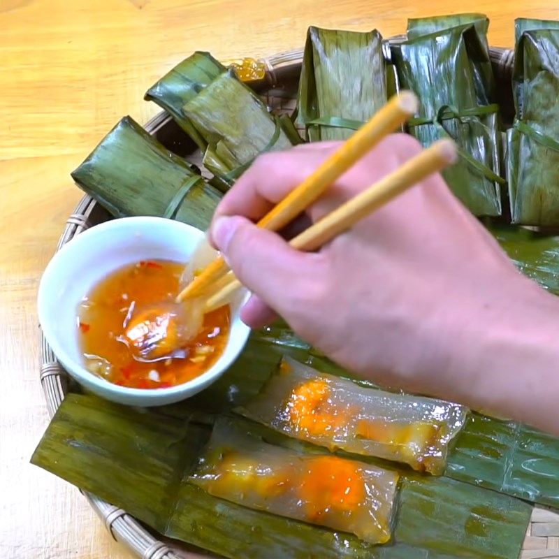 Bước 7 Thành phẩm Bánh bột lọc lá chuối
