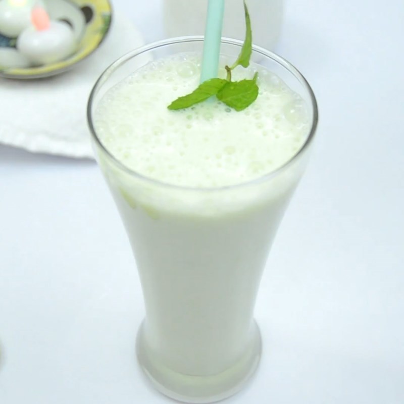 Bước 3 Thành phẩm Sinh tố dưa leo sữa chua