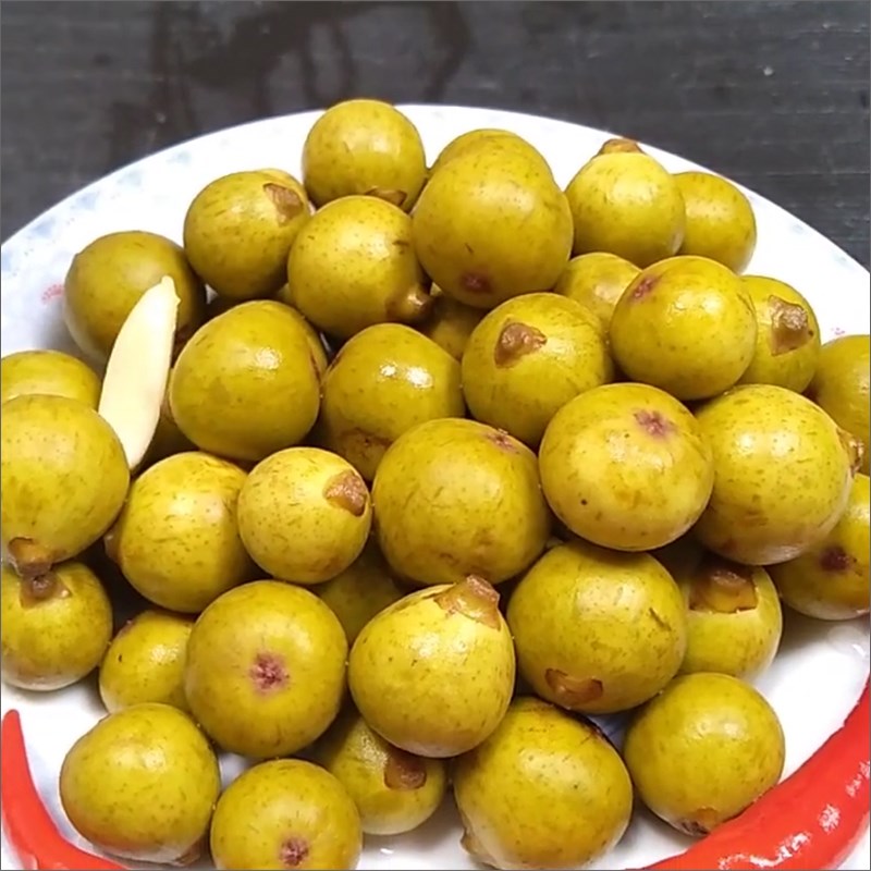 Bước 4 Thành phẩm Sung ngâm mắm tỏi ớt