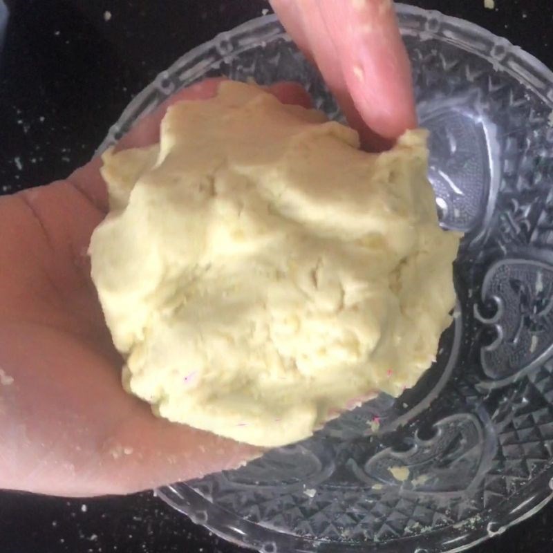 Bước 2 Trộn bột bánh Bánh khoai lang yến mạch giảm cân không cần lò nướng