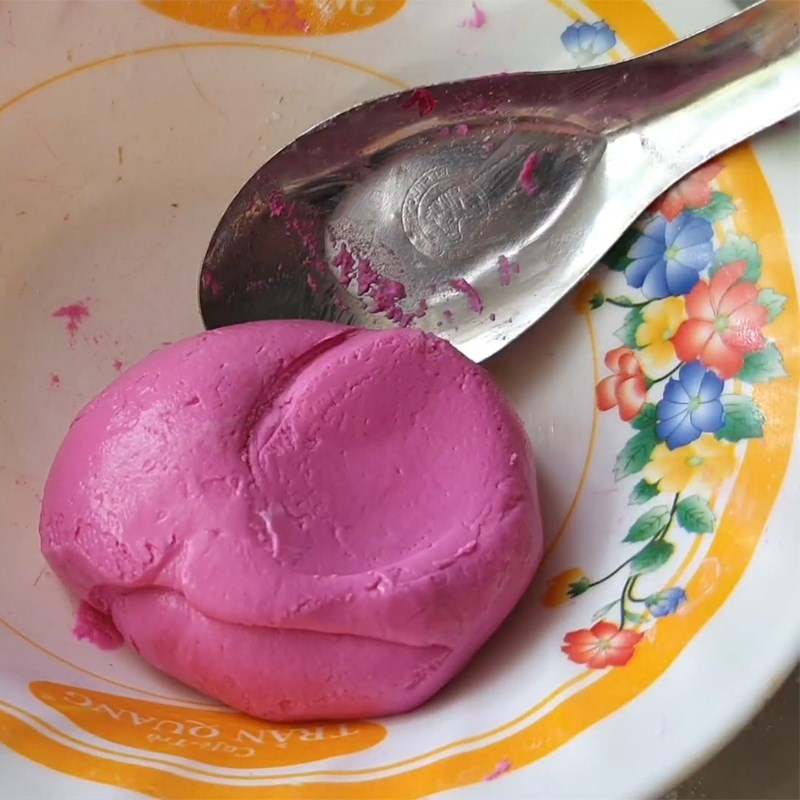 Bước 3 Trộn bột bánh quy Bánh Quy khoai lang tím