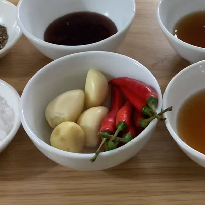 Bước 1 Trộn các nguyên liệu với nhau Sốt chấm tương ớt Hàn Quốc