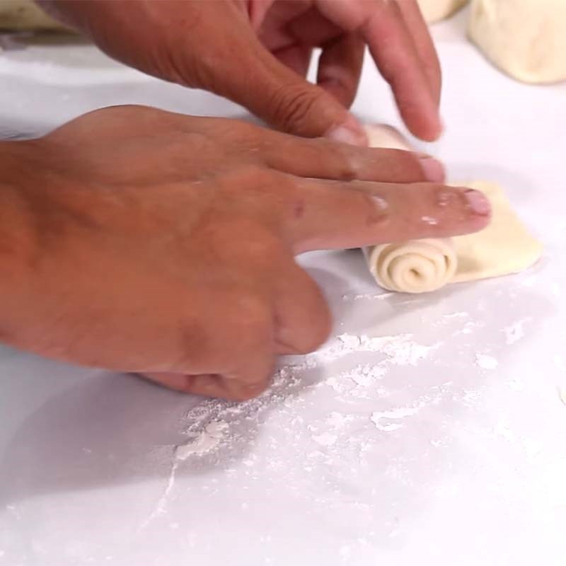 Bước 5 Ủ bột và tạo hình bánh Bánh bao khoai môn không nhân