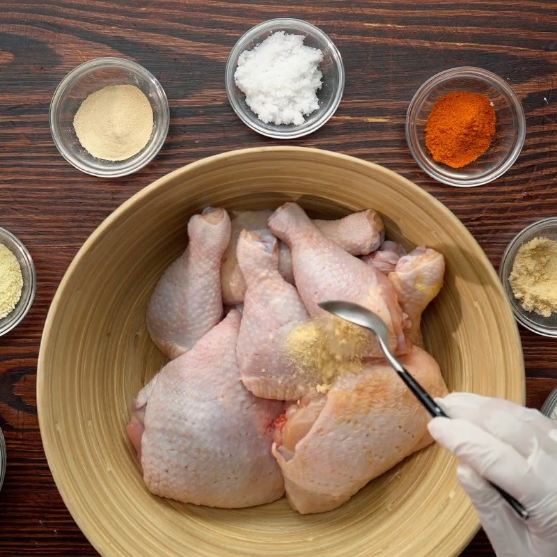 Step 2 Marinate Fried Chicken