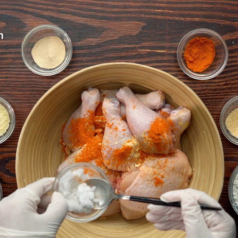 Step 2 Marinate Fried Chicken