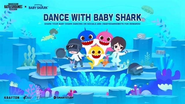 PUBG Mobile kết hợp cùng hiện tượng toàn cầu Baby Shark
