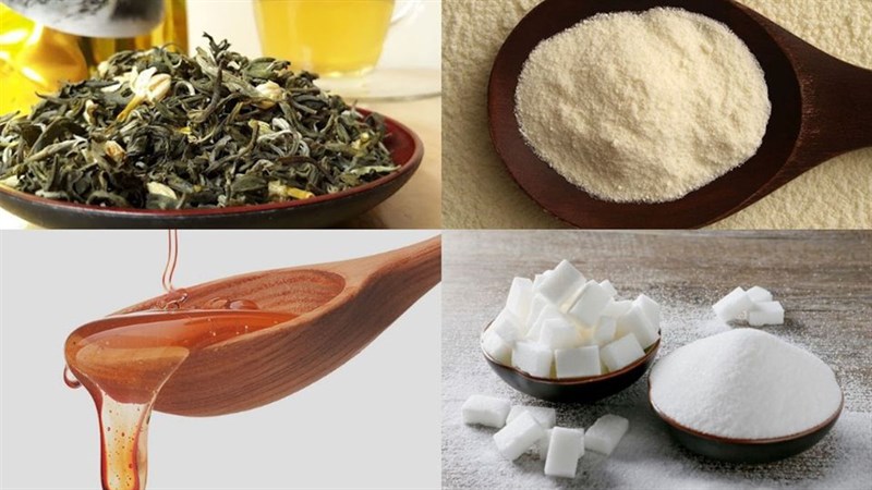 Nguyên liệu làm trà sữa lài