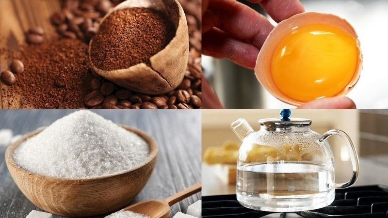 Nguyên liệu làm cacao trứng