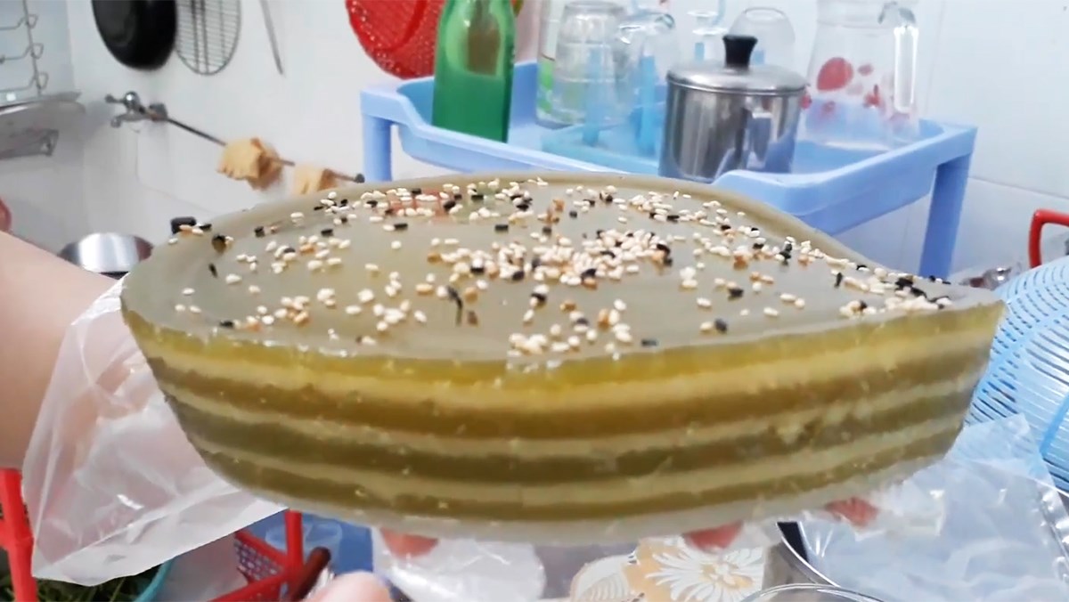 Bánh da lợn bằng nồi cơm điện