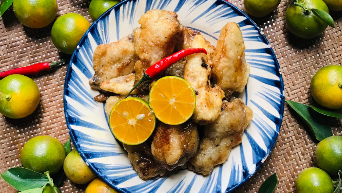 Cánh gà chiên sốt chua ngọt