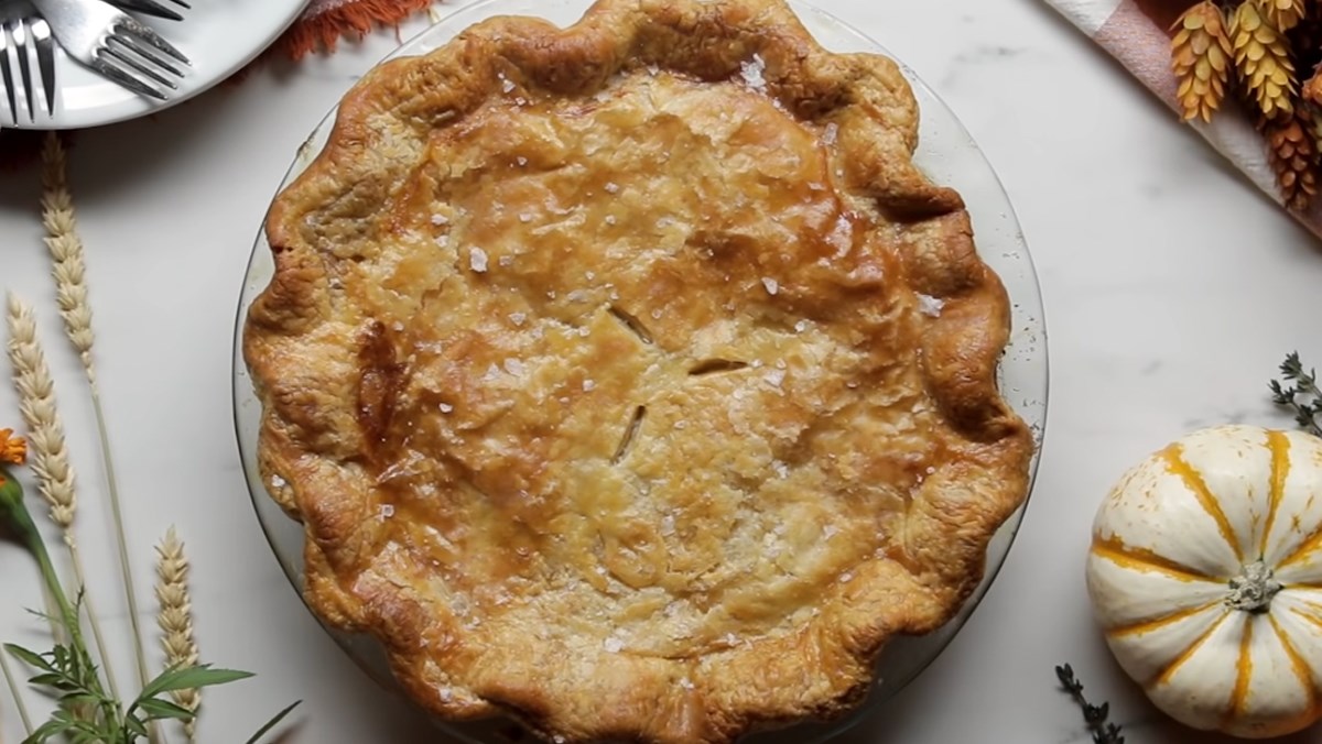 Chicken pot pie (bánh gà mặn)