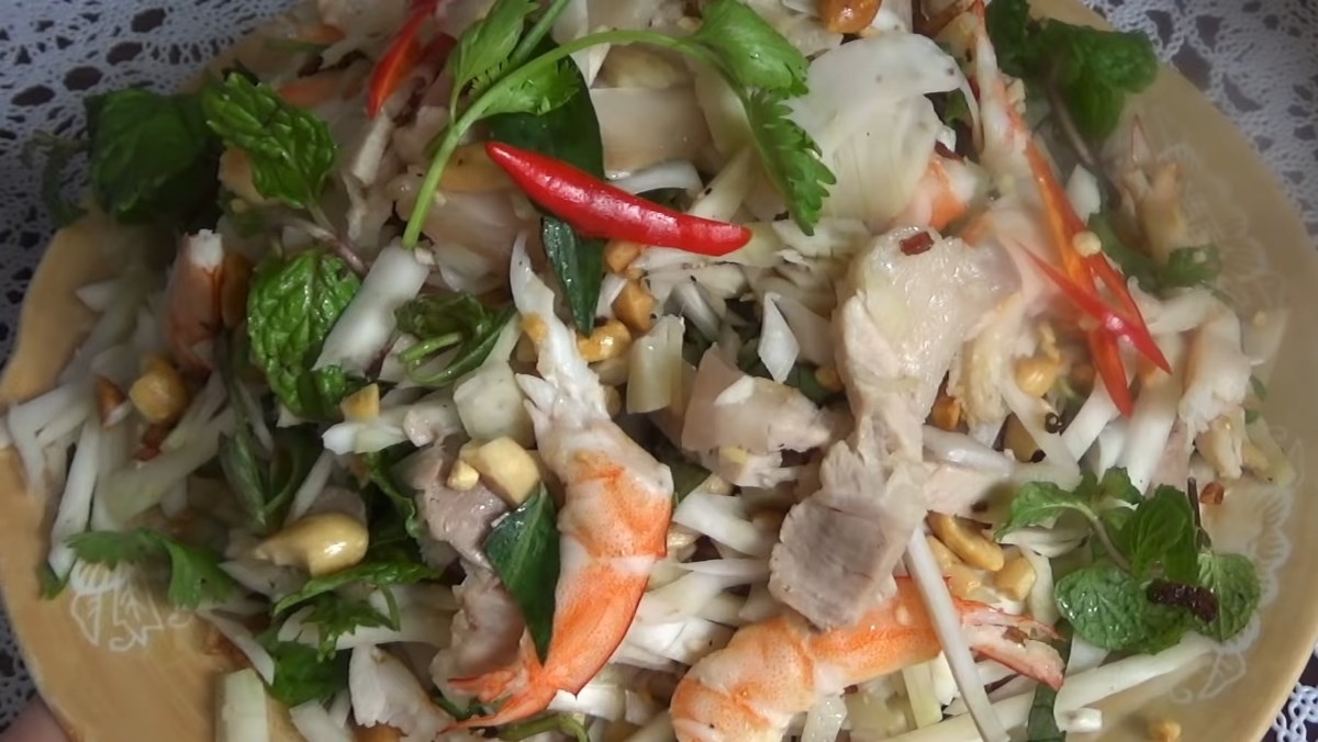 Gỏi mít non
