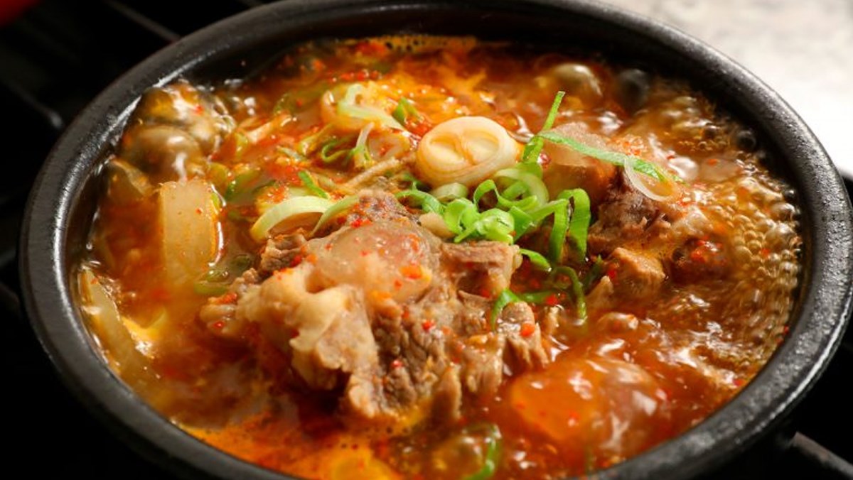 Canh đuôi bò Hàn Quốc