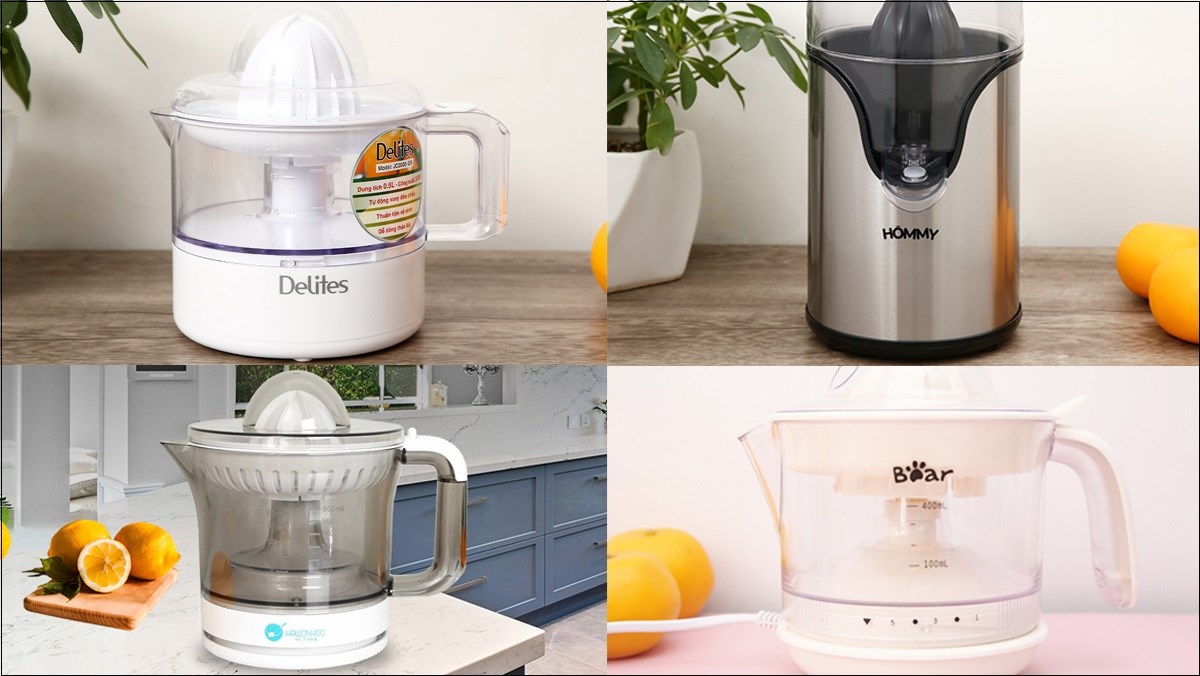 Các loại máy vắt cam