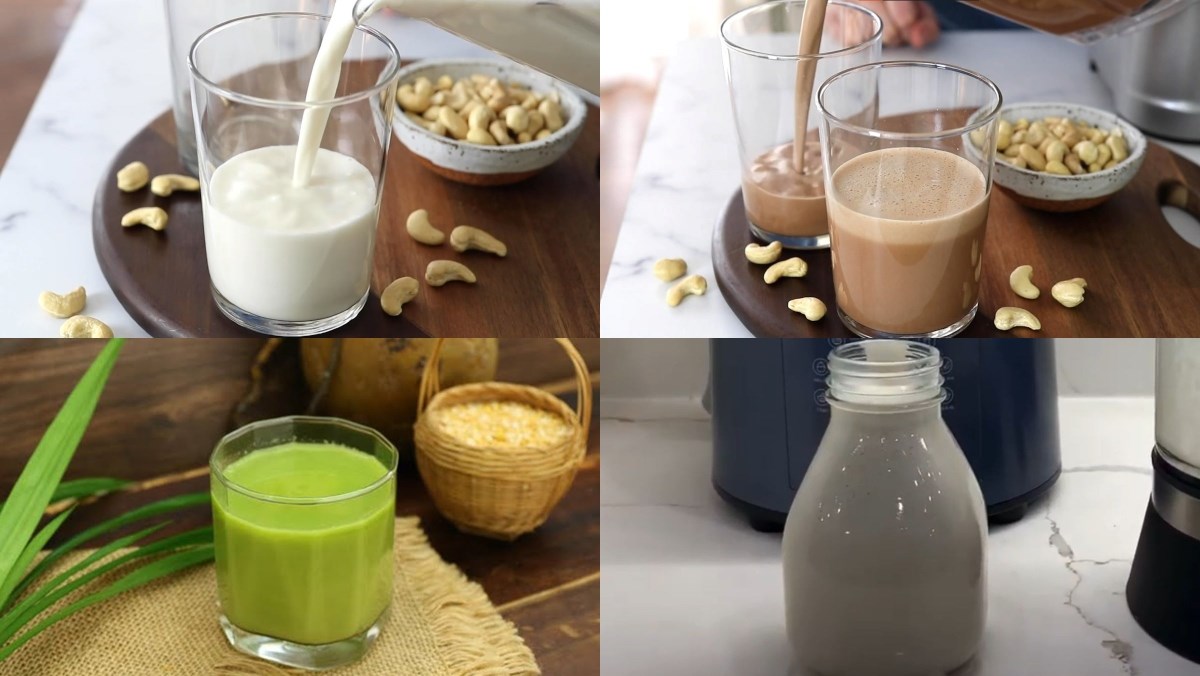 Máy làm sữa hạt có thể làm được những loại sữa hạt nào?
