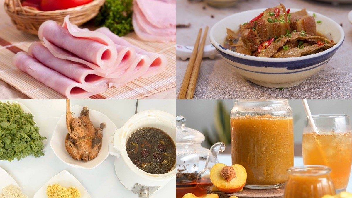 Tổng hợp các món ăn được nấu bằng nồi nấu chậm