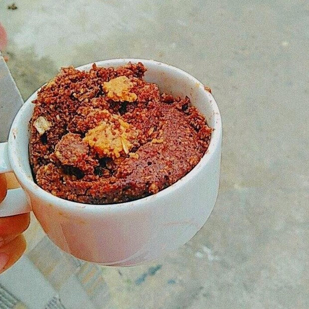 Cách làm bánh mug cake yến mạch bằng lò vi sóng chỉ trong 5 phút