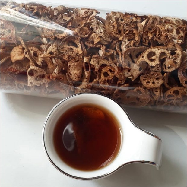 Cách làm trà củ sen khô và pha trà củ sen tại nhà đơn giản bổ dưỡng