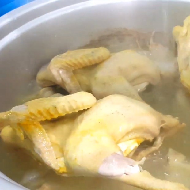 Cách luộc gà bằng nồi cơm điện thịt dai mềm không bị nát