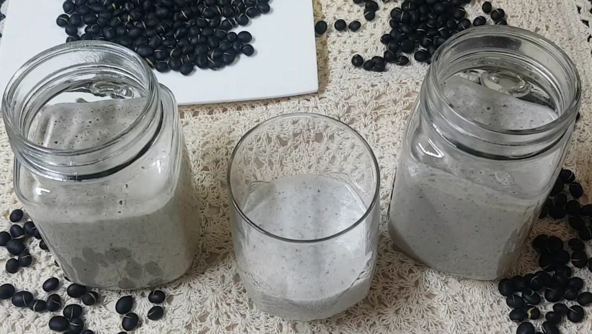 Sữa óc chó đậu đen đậu phộng