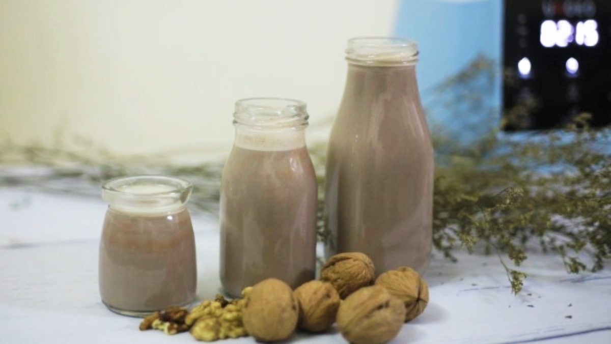 Sữa óc chó đậu đen