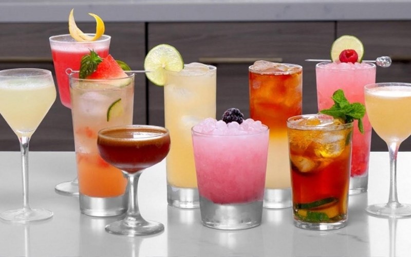 Làm cocktaik đông lạnh