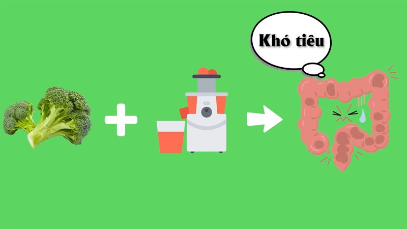 Những loại rau củ quả không nên ép