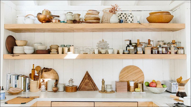 Tối giản vật dụng trong bếp