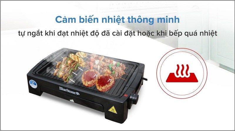 Bếp nướng điện Bluestone EGB-7418 1500 W