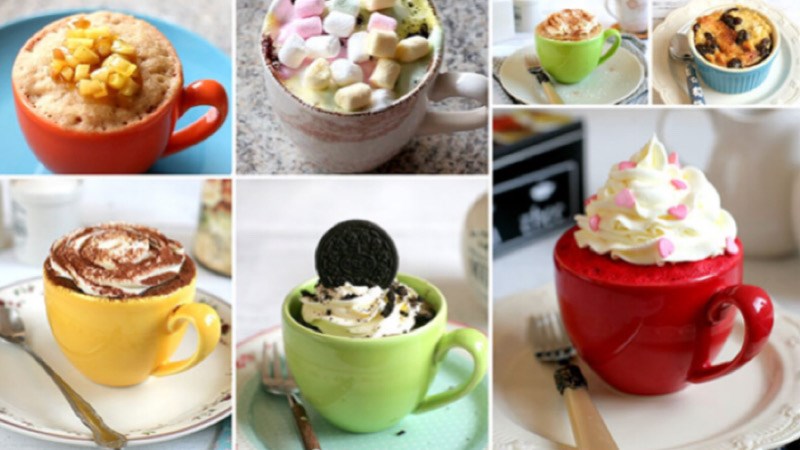 Ly sứ có thể dùng để làm bánh trong lò vi sóng