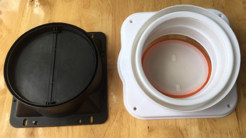 Van 1 chiều của m&aacute;y h&uacute;t m&ugrave;i